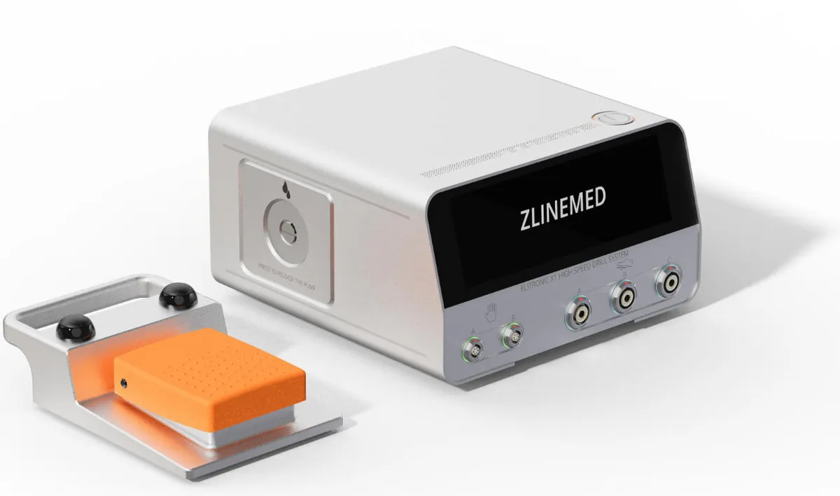 Appearance design of a Zlinemed drill system console, an industrial design deliverable