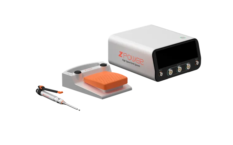 Orthopedic high-speed surgical drill system by Zlinemed