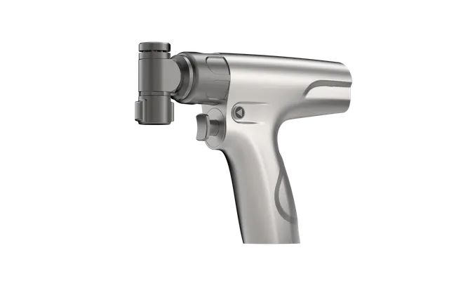Orthopedic oscillating bone saw handpiece from the Zlinemed power tool range