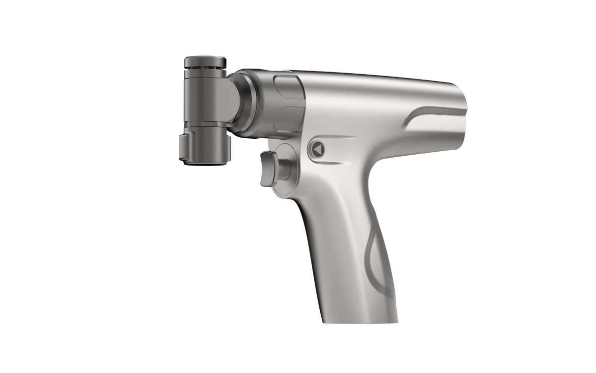 Orthopedic oscillating bone saw handpiece from the Zlinemed power tool range